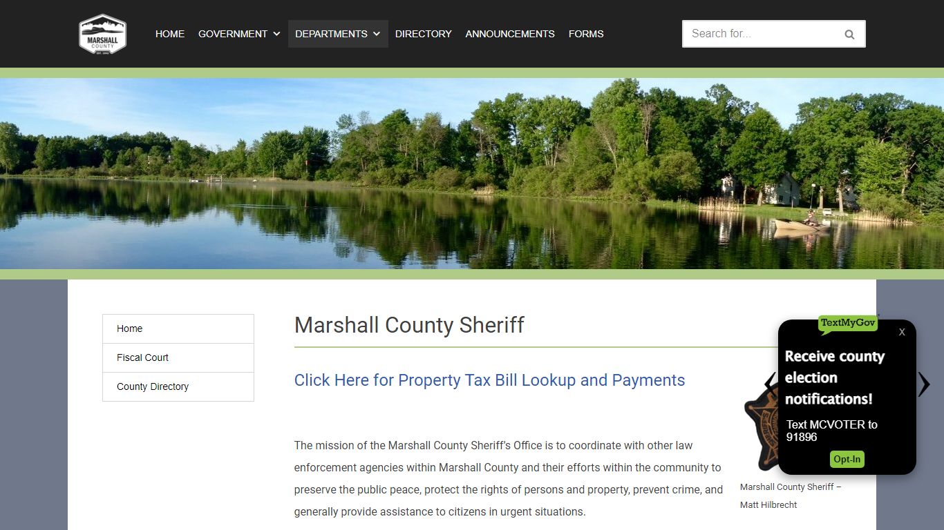 Marshall County Sheriff - Marshall County Kentucky